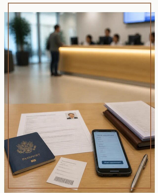 Запись в визовый центр в Клине для подачи документов