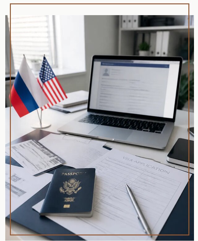 Оформление визы в США для туристов и бизнеса в Клине