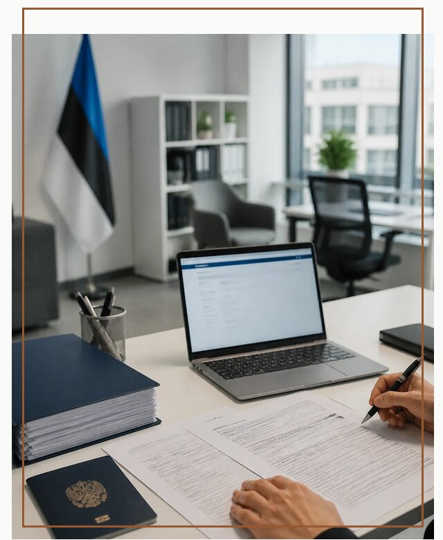 Оформление ВНЖ в Эстонии для переезда и легального проживания в Клине