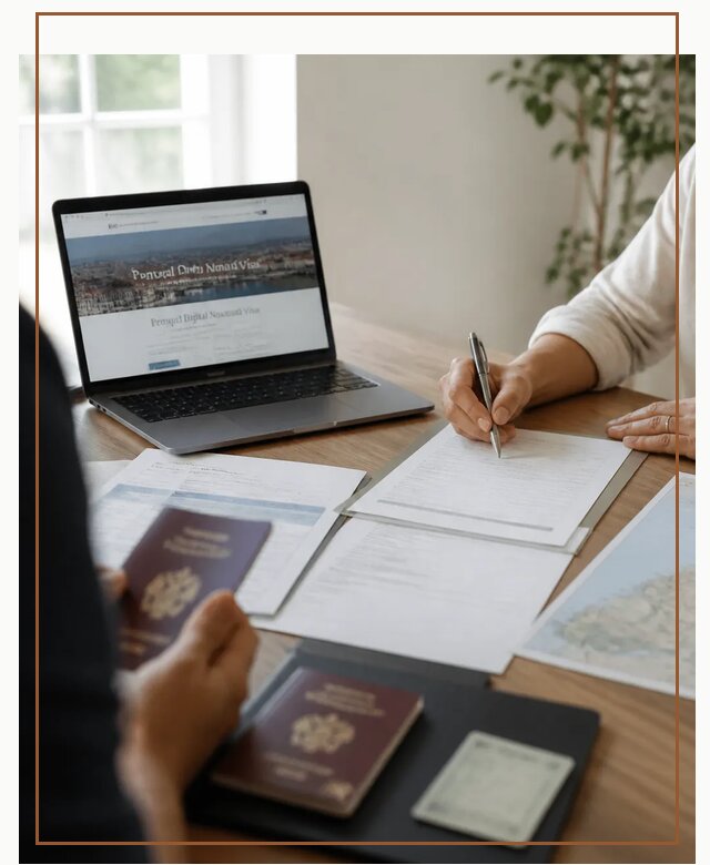 Оформление Digital Nomad и ВНЖ Португалии в Клине